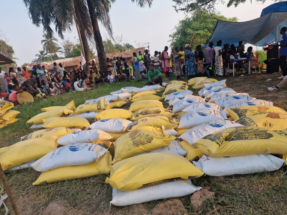 Distribution de vivres